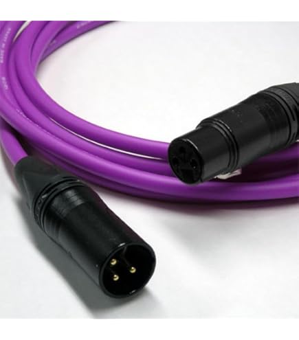 Amazon.com: CANARE L-4E6S Microphone Cable, Quad Core, Black Bulk